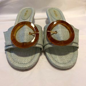 Cult Gaia Nelly Sandal Blue Size 36 (5.5 US)
